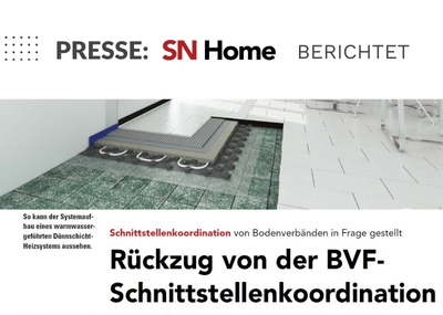 Presseinterview im SN Home über die Initiative Schnittstelle Fußboden